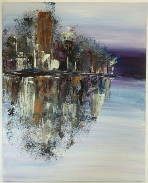 o.T. | 2011 | Spachteltechnik in Acryl | 50x60cm