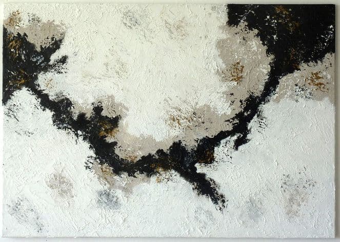 o.T. | 2011 | Spachteltechnik in Acryl | 70x100cm