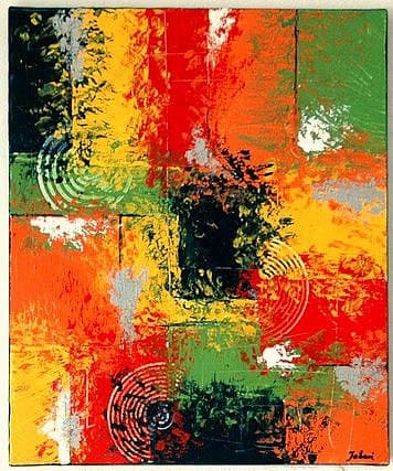 o.T. | 2008 | Spachteltechnik in Acryl | 50x60cm