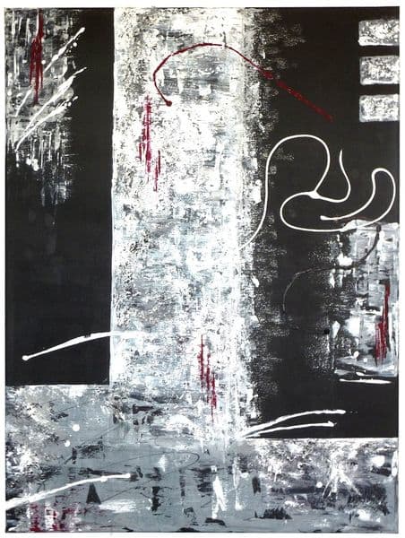 o.T. | 2011 | Mischtechnik in Acryl und Kreide | 70x80cm