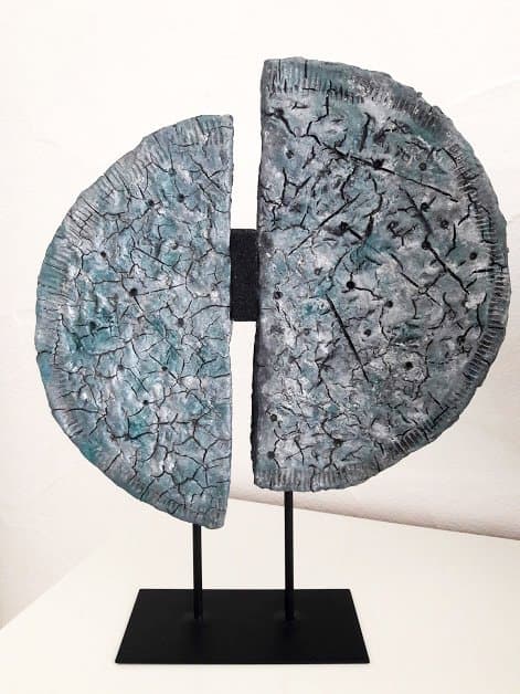 Skulptur aus Styropor und Powertex | 30x30x5cm | 06/2020